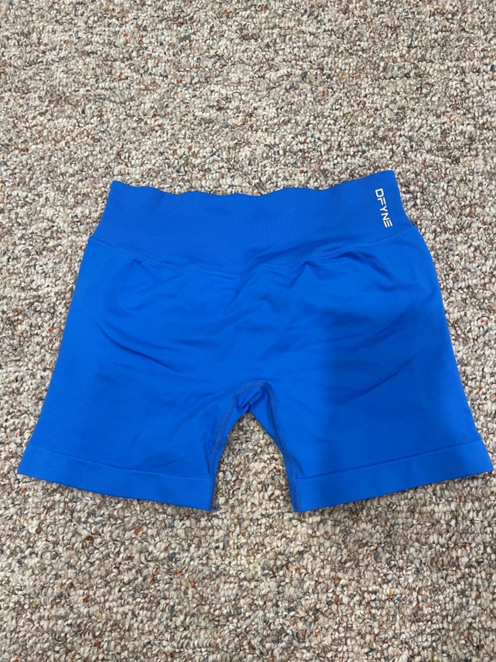 DFYNE Women's Blue Bike Shorts